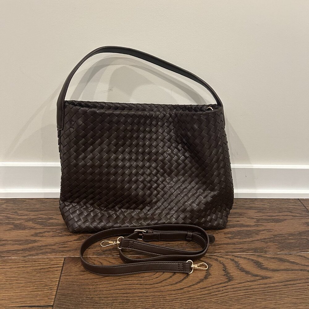 Urban Expressions Eco Leather Woven Tote - Sample Bag - NWOT